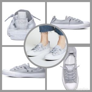 NIB Converse Shoreline slip-on Wolf Grey